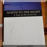 B11. North to the Night signed by Alvah Simon. 
